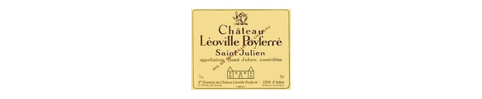Vin(s) du Château Leoville Poyferre